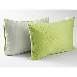 Чохол на подушку 50х70 VeLour Olive Green ромб (382.55_Olive Green ромб) - мініатюра 3