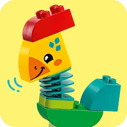 Конструктор LEGO DUPLO Потяг тваринок 19 деталей (10412) - мініатюра 7