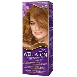 Фарба для волосся Wellaton 8/74 Шоколад з карамеллю 110 мл (4056800621194/4056800620111)