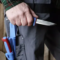 Ніж Morakniv Basic 546 Dala Red/Blue - мініатюра 5