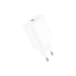 Зарядний пристрій BOROFONE BA21A USB-C PD 20 Вт білий (6941991111402) - мініатюра 4