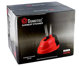 Відпарювач вертикальний Domotec MS-5353 зі стійкою для одягу 2000 W 1.6 л червоний (MS-5353_1247) - мініатюра 5