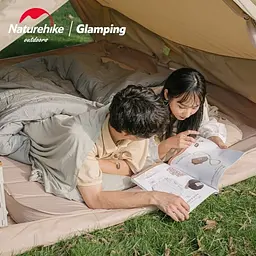 Підкладка для спального мішка Naturehike NH15S012-D бавовна світло-зелена - мініатюра 4