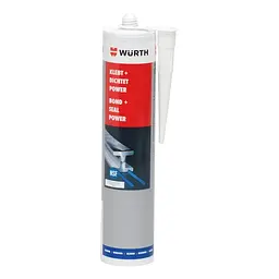 Клей-герметик Wurth K+D Power гібридний сірий 300 мл (08932352)
