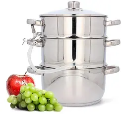 Соковарка-пароварка-каструля 3-в-1 Coock Line WOT0163 5 л.