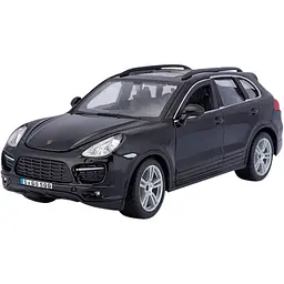 Автомодель Bburago Porsche Cayenne Turbo 1:24 Black (18-21056) [119121] - мініатюра 1