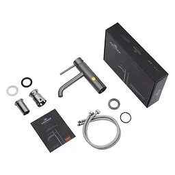 Змішувач для раковини Kroner KRP Edelstahl Berg-GRP010 (CV035597) - мініатюра 8