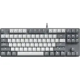Клавіатура GamePro Genesis Metallic MK110G Red Switches Grey - мініатюра 1