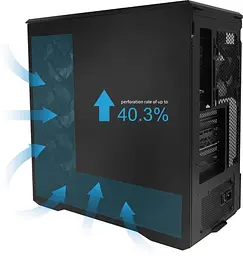 Корпус Lian Li Vector V100R Tempered Glass Black (G99.V100RX.01) Без БП - мініатюра 11