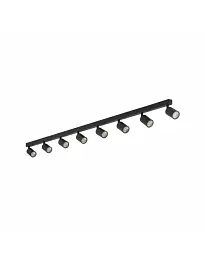 Світильник поворотний, спот TK Lighting 6179 Top GU10 8x10W IP20 Bk
