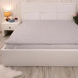 Наматрацник Руно силіконовий на гумці 90х190 сіро-білий (820.52СУ_Grey White) - мініатюра 2