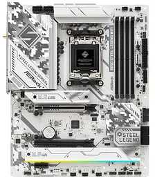 Материнська плата AsRock B650 Steel Legend WIFI (B650 Steel Legend WIFI) (Socket AM5, AMD B650, ATX) - мініатюра 2