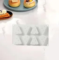 Молд силіконовий Сир 285 x 171 мм білий - мініатюра 3