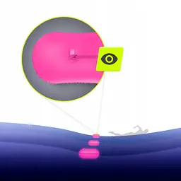 Буй для плавання TSUNAMI Basic надувний Pink (P-5907739314079) - мініатюра 4