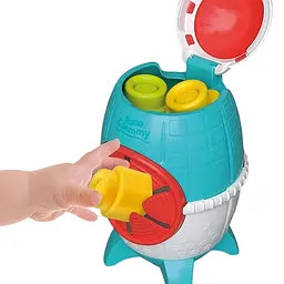 Розвиваюча іграшка Clementoni Space Rocket серія Soft Clemmy (17806) - мініатюра 2