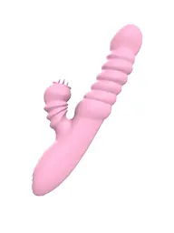 Вібратор B-Series Lyla Vibrating Spear USB, 21 см (рожевий) - мініатюра 3