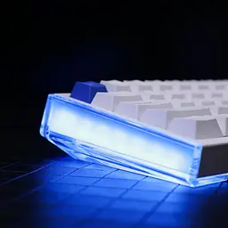 Ігрова дротова магнітна клавіатура DAREU COOL68 / DAREU Shadow Blade Magentic Switch / 8000Hz / White - мініатюра 2