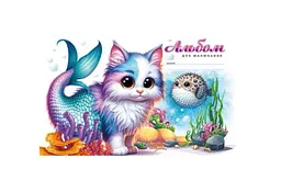 Альбом для малювання А4, 24 аркуші, 100 г/м², на скобі, дизайн 24124-24127