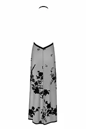 Сукня Noir Handmade F312 Divinity, XL, black, прозора, до підлоги, відкрита спина, розріз збоку - мініатюра 5