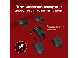 Миша HyperX Pulsefire SAGA PRO RGB USB-A (A2PB2AA) - мініатюра 2