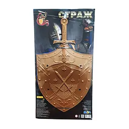 Ігровий набір "Страж" Mtoys 21233 2 меча + щит золотий
