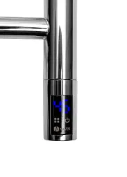 Електрична Рушникосушка Блюз НЕРЖ 480х600 Sensor (Ліва, 102Вт) - мініатюра 3