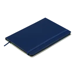 Блокнот діловий Buromax Logo2U Touch Me А5 96 арк. в лінійку обкладинка штучна шкіра синій (BM.295202-02) - мініатюра 3