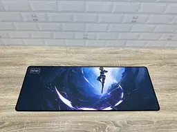 Великий килимок для мишки WorkPlaceShop Anime Геншин Імпакт Кукі Синобу 1000 x 400 мм