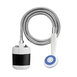 Похідний портативний душ Portable Outdoor Shower з акумулятором і USB зарядкою - мініатюра 3