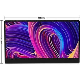 Портативний монітор Mucai 14" N140-S36 Black EU [157156] - мініатюра 3
