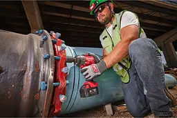 Milwaukee Гайковерт ударний аккумуляторний Milwaukee M18 FHIW2F12-0X 18В 1491Нм 0-2000об/хв 1/2" кейс 3.4кг без АКБ та ЗП - мініатюра 8