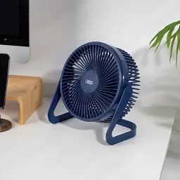Вентилятор XO Air/fan accum XO 5 Вт MF92 blue (MF92.blue) - мініатюра 3