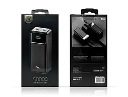 Портативний зовнішній акумулятор King Power KPG-502 50000mah 22W QC 3.0 LED дисплей - мініатюра 4