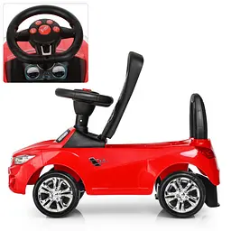 Каталка-толокар Bambi M 3147B-3 Червоний музичний - мініатюра 4