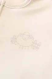 Пелюшка-кокон для малюків на блискавці Baby Sheep інтерлок - мініатюра 4