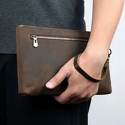 Чоловіча шкіряна барсетка Vintage 26х16,5х2 см acs0015259 - мініатюра 3