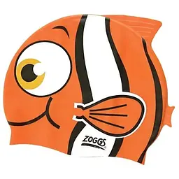 Шапочка для плавання Zoggs Character Silicone Cap Помаранчевий (1000-300710.OR)