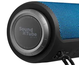 Портативная Bluetooth колонка 2E SoundXTube PLUS 40W TWS, Wireless, Waterproof Black-Blue - мініатюра 3