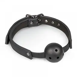 Кляп Ball Gag With Pvc Ball - Black Easytoys