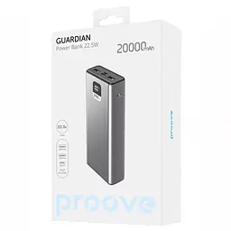 Портативна батарея Proove Guardian 22.5W 20000mAh металево-сіра - мініатюра 2