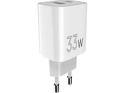 Мережевий зарядний пристрій Sigma mobile X-power 33 W White (PS33-01) - мініатюра 3