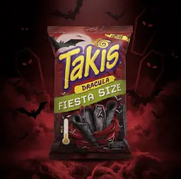 Чіпси Takis Dracula Fiesta Size 200г - мініатюра 4