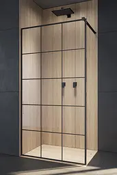 Душова перегородка Radaway Modo X Black II Factory 125 см 389325-54-55