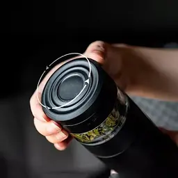 Заварювальний термос Pinztea Tea Mug 360 мл PZ7X23X001 чорний - мініатюра 5