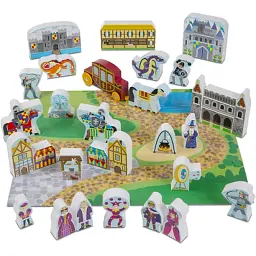 Ігровий набір Melissa&Doug дерев'яний "Замок" (MD10979) - мініатюра 1