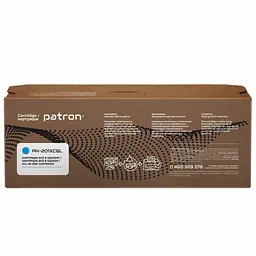 Картридж Patron HP CLJ CF401X для M252/M274/M277 Cyan GREEN Label (PN-201XCGL) - мініатюра 5