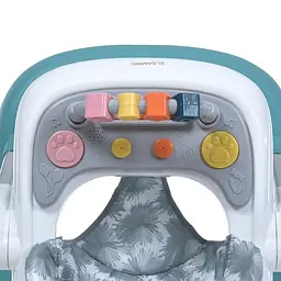 Ходунки дитячі MULTIWAY ME 1163 Mint з брязкальцем - мініатюра 5