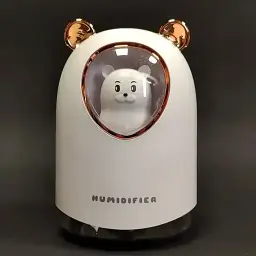 Компактний зволожувач повітря Humidifier H20 безшумний ароматизатор 8023 - мініатюра 4