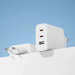 Зарядний комплект-блок і кабель Xiaomi 67W 3 виходи GaN Charger 2 USB-C + 1 USB-A - мініатюра 4
