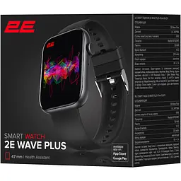Смарт-годинник 2E Wave Plus BT 5.3, Чорний - мініатюра 10